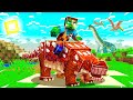 Riding PET DINOSAURS in Minecraft!