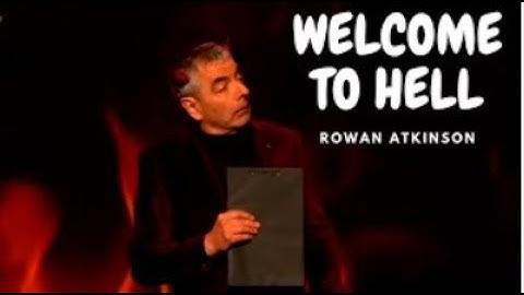 Rowan Atkinson (Mr Bean) Welcome to He-ll - comedy #shorts