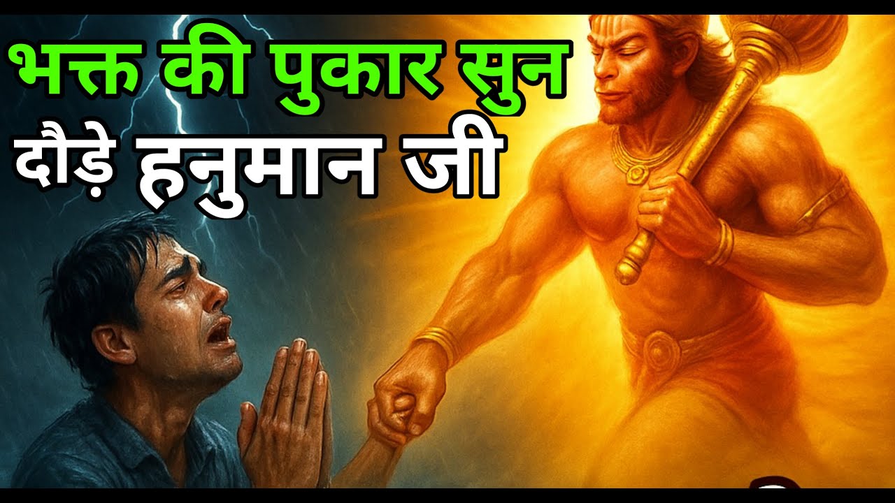 भक्त की पुकार सुन कैसे हनुमान जी दौड़े चले आए - सच्ची घटना | Hanuman ji @Divine Hanuman