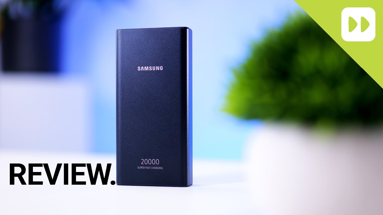 Samsung Powerbank-20000 mAh, Super Fast Charge (25W), USB type-C, Black  Powerful