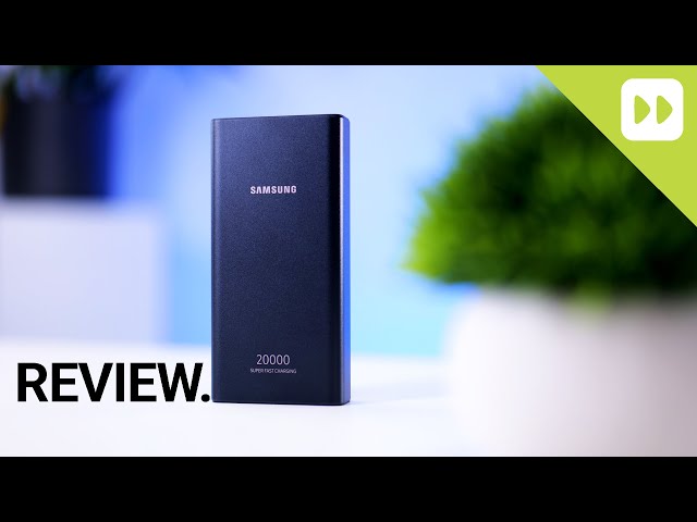 Official Samsung 20,000 mAh USB-C Power Bank review