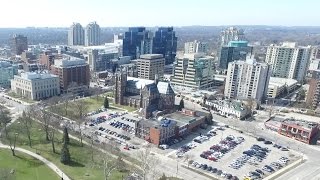 The most beautiful aerial view of victoria park, london, ontario by
dji phantom 3 pro