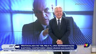 Paulo Alceu comenta sobre a contestação do PL ao TSE em relação as urnas usadas nas eleições