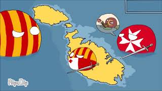 Historia Malta(Isla) Countryballs 🇲🇹