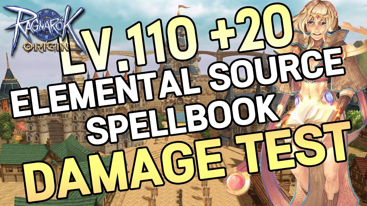 Ragnarok Origin Magician Sage Professor LV.110 +20 Elemental Source