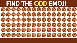Find The ODD Emoji Out to Win This Quiz | ODD One Out Puzzle - Find The Odd Emoji Quizzes!