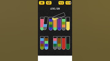 【Water Sort Puzzle】 Level 529