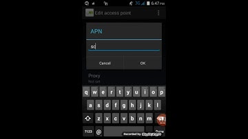 How to setting Scom 3G and 4G?