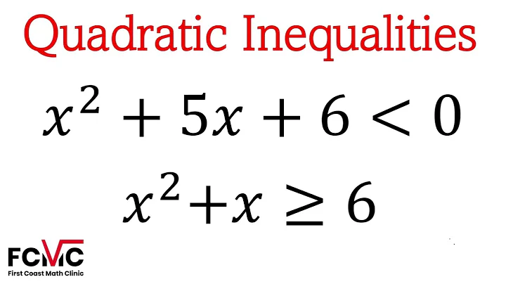 How to Solve and Graph Quadratic Inequalities