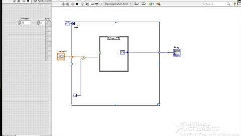 LabVIEW For Loop, Graphs, Case Structure, Arrays