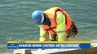 Avanza la remodelación del borde costero de Talcahuano