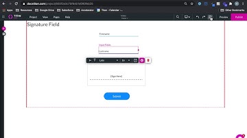 Add signatures in your Website and push to Salesforce