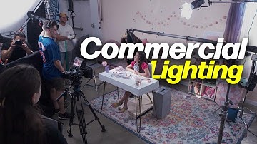 How to High Key Lighting a Commercial | Dallas, Texas Gaffer