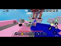 1v2 clutch up with umeko kit in roblox bedwars