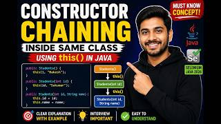269. Constructor chaining inside same class (Selenium Java 2026)