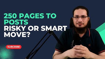 250 Pages to Posts: Risky or Safe - Question 7 Semantic SEO QnA Series | Behzad Hussain