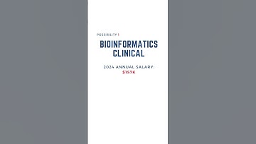 3 Best Career Options for Bioinformatics Major (and How Much They Pay)