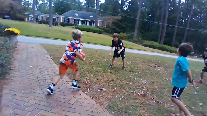 football at recess be LIKE...