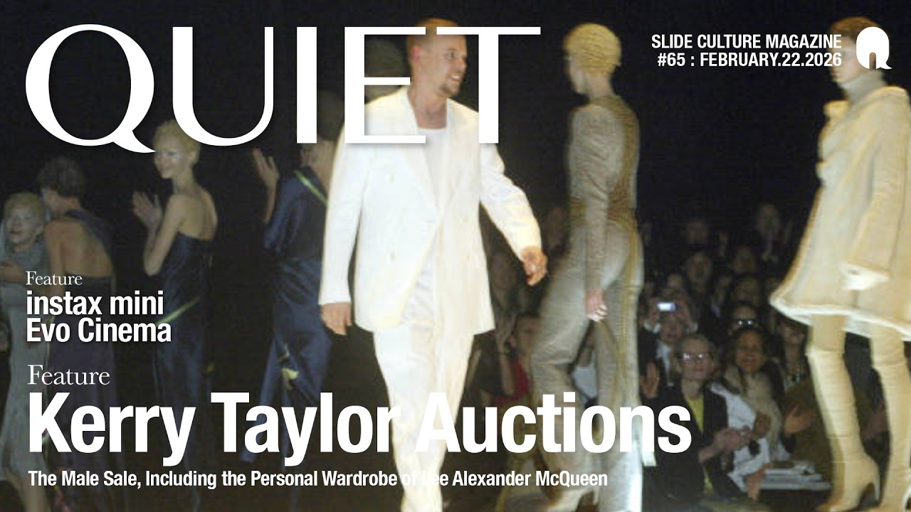 QUIET＃64　 A・マックイーンの私物オークション、ムーヴィーが撮れるチェキ、ライスカレー まんてん…