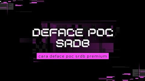 DEFACE POC SRDB PASANG SHELL (BACKDOOR) GOD OF SERVER