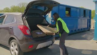 Virtual tour of Rhode Island's Residential Recycling Area