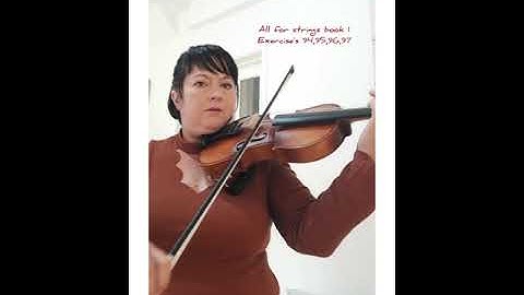 ALL FOR STRINGS BOOK I  No 94/95/96/97 ADULT BEGINNER VIOLINIST