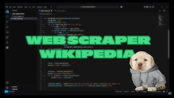 WEB SCRAPER para Wikipedia --- Tutorial paso a paso | Skrentz