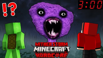 Mikey and JJ SURVIVE 100 DAYS vs WITHER STORM at 3AM ! - Minecraft (Maizen)