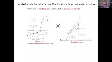 Dynamics of Combustion Waves, Clavin, Day 5