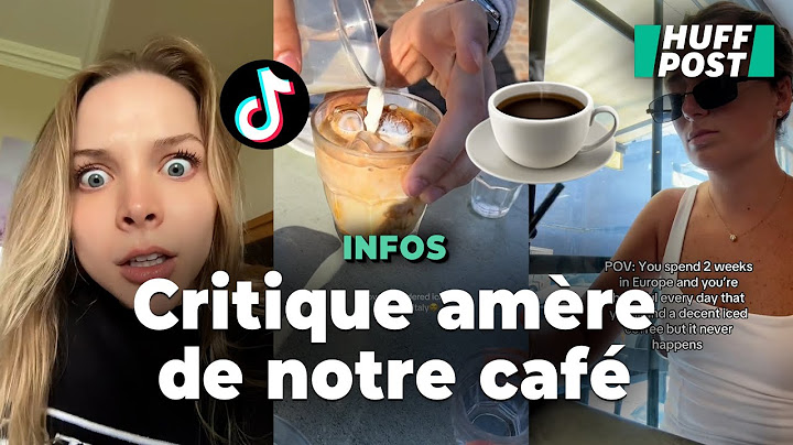 Ces touristes américains font la guerre au café européen sur TikTok