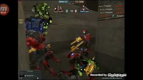 Hack cf zombie cầm 6 nòng vàng đi bắn chiến binh