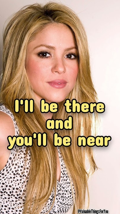 Whenever, Wherever - Shakira (2001) #music #song #englishlyrics #