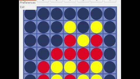 Minimax Connect-4 in Java Swing (GitHub link below)