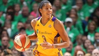 Candace Parker Scores 28; Wins 1st WNBA Title and Finals MVP