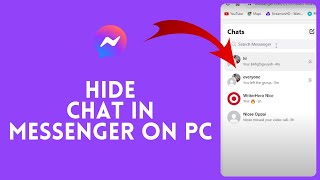 How to Hide Chat in Messenger on PC 2024? screenshot 3