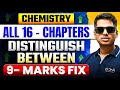 Distinguish Between – Class 12 Chemistry ( HSC Board ) By :- Abhishek Sir Chemistry ASC