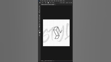 Arrow illusion drawing #photoshop