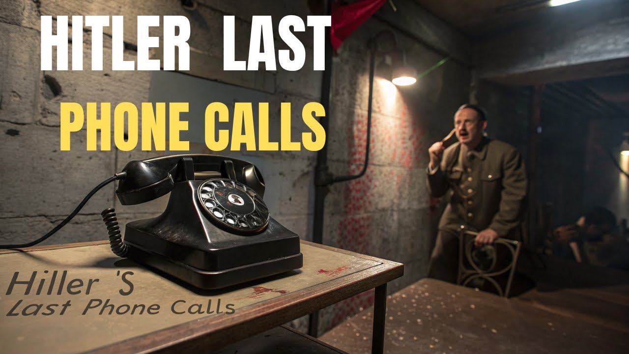 Hitler’s Last Phone Calls: The Final Orders From the Führerbunker | Dark WWII History