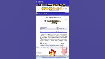 CTET bhi hogya.. 😇😇✌️✌️#ctet #ctet2024 #result #ctetresult2024 #trending #viralvideo #short#teacher