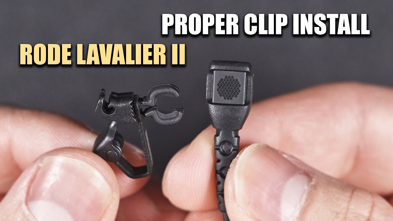 RØDE Lavalier II Announced – Low Profile Clip-On Microphone