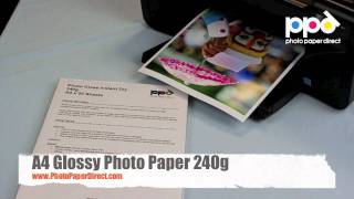 A3 and A4 Glossy Photo Paper 240g