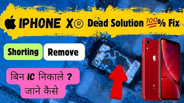 iPhone XR Dead Solution | iPhone XR Half Shorting Dead Solution | iPhone XR Dead Problem