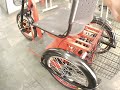 Fabinho motos triciclo eltrico com suspenso traseira 800w