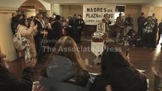 Mourners remember Argentine activist Almeida, one of the founders of the organization Mothers of Pla