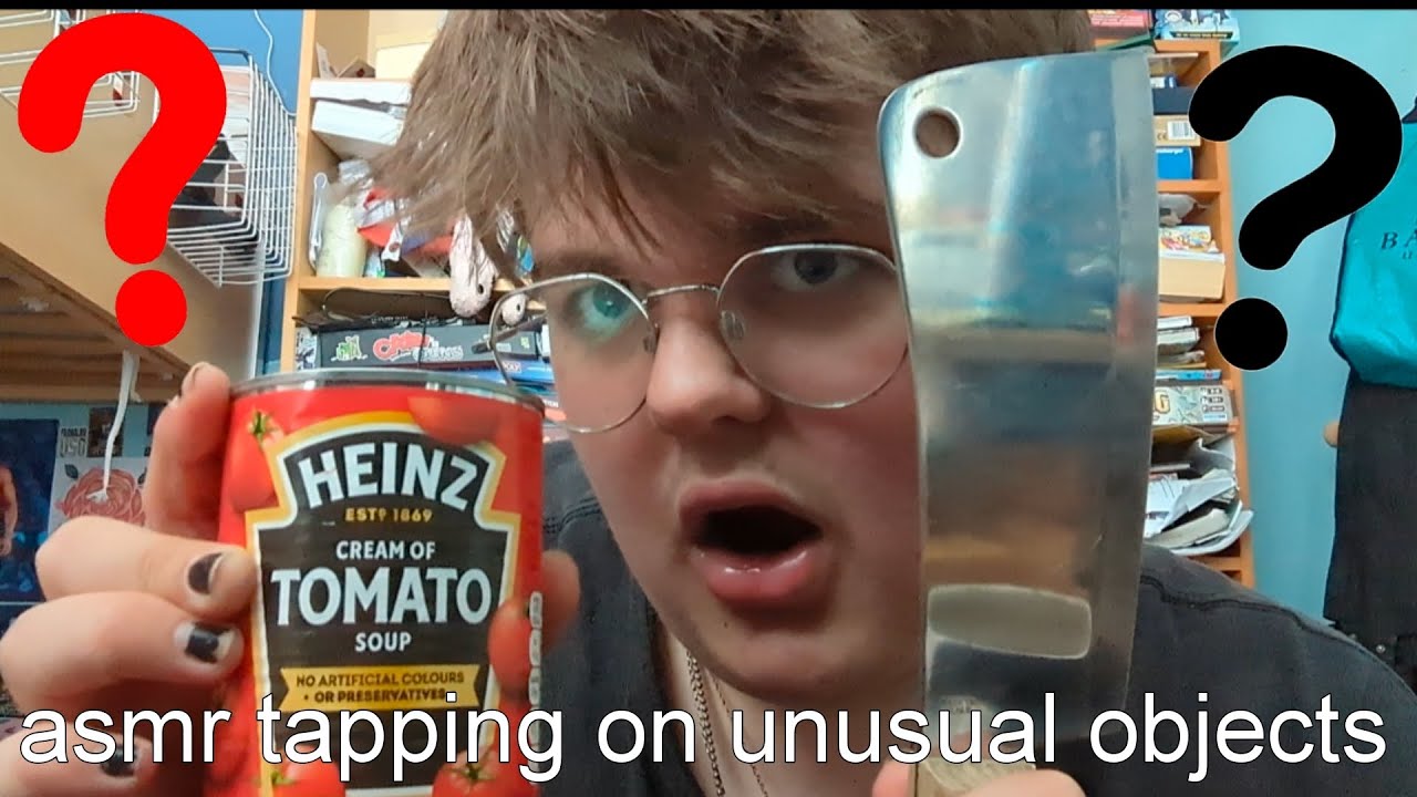 asmr tapping on more unusual objects