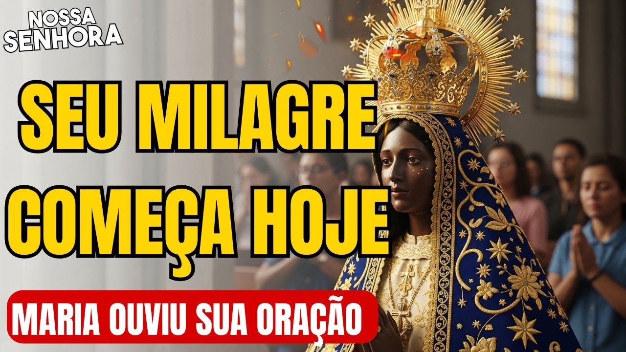 O Seu Milagre Está a Caminho | Oração Forte de Fé e Esperança