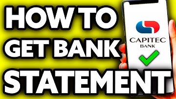 How To Get Bank Statement on Capitec App (Very Easy!)