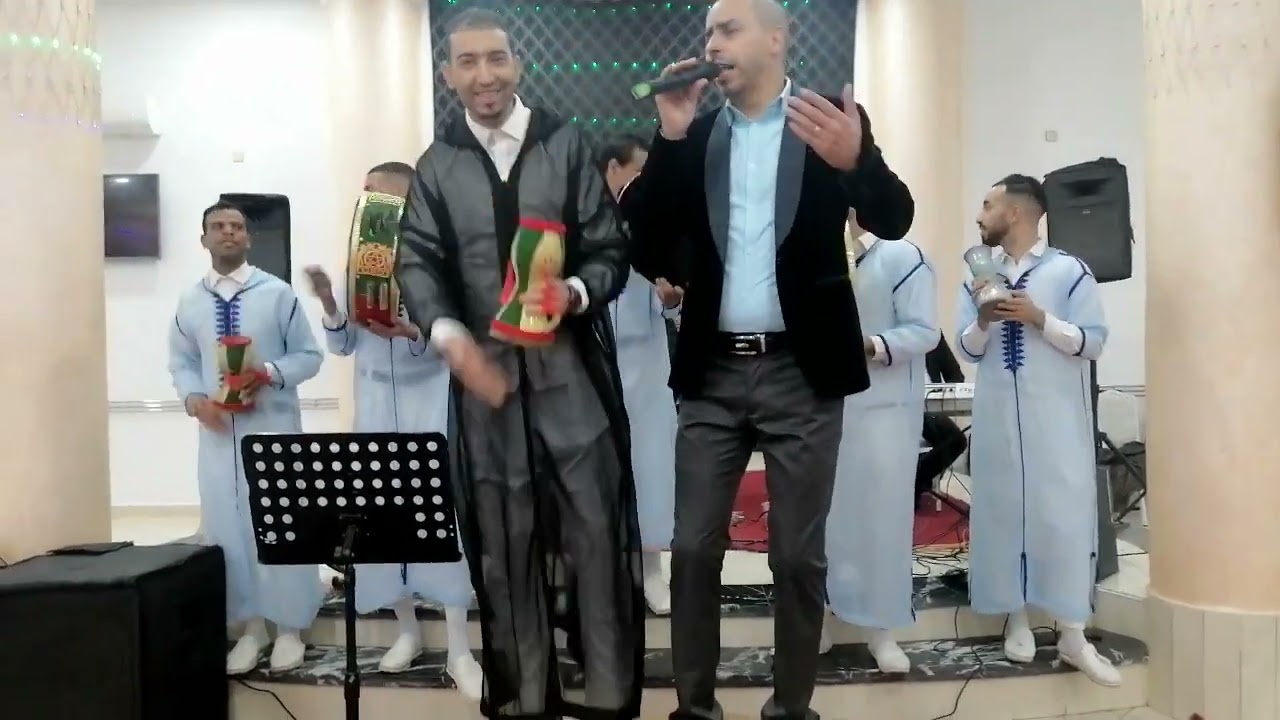 عرس مغربي 🇲🇦  دورة العروسة 👸مع أوركسترا هشام باجيت