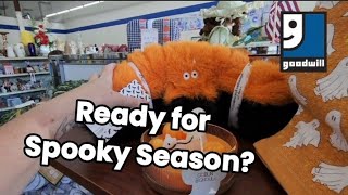 Ready for Spooky Season? Shop Along With Me  - Goodwill Thrift Store