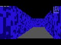 QBX - 3D Maze in 80x50 text mode